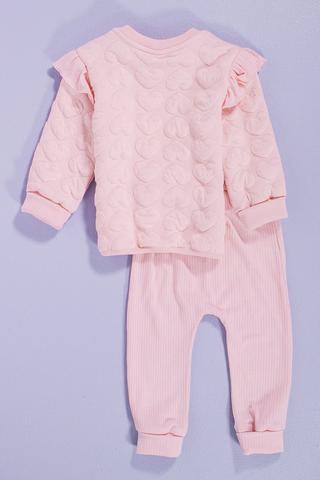 Sweat Top And Joggers Set
