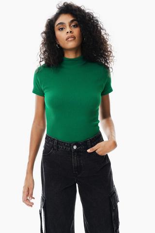 Seamless Turtle Neck Top