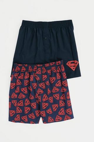 Superman 2 Pack Boxers