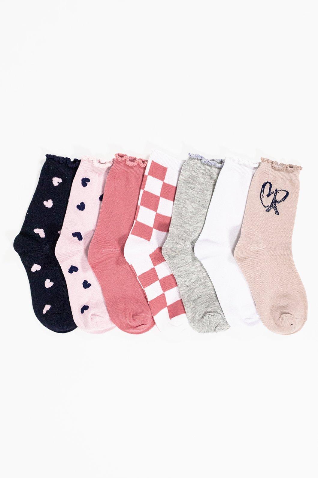 7 Pack Socks