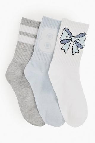 3 Pack Socks