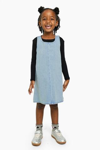 Sleeveless Denim Dress