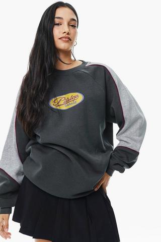 Oversized Sweat Top