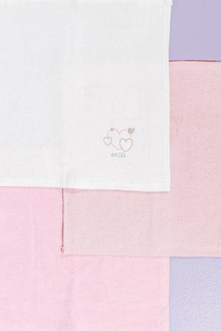 3 Pack Heart Face Cloths