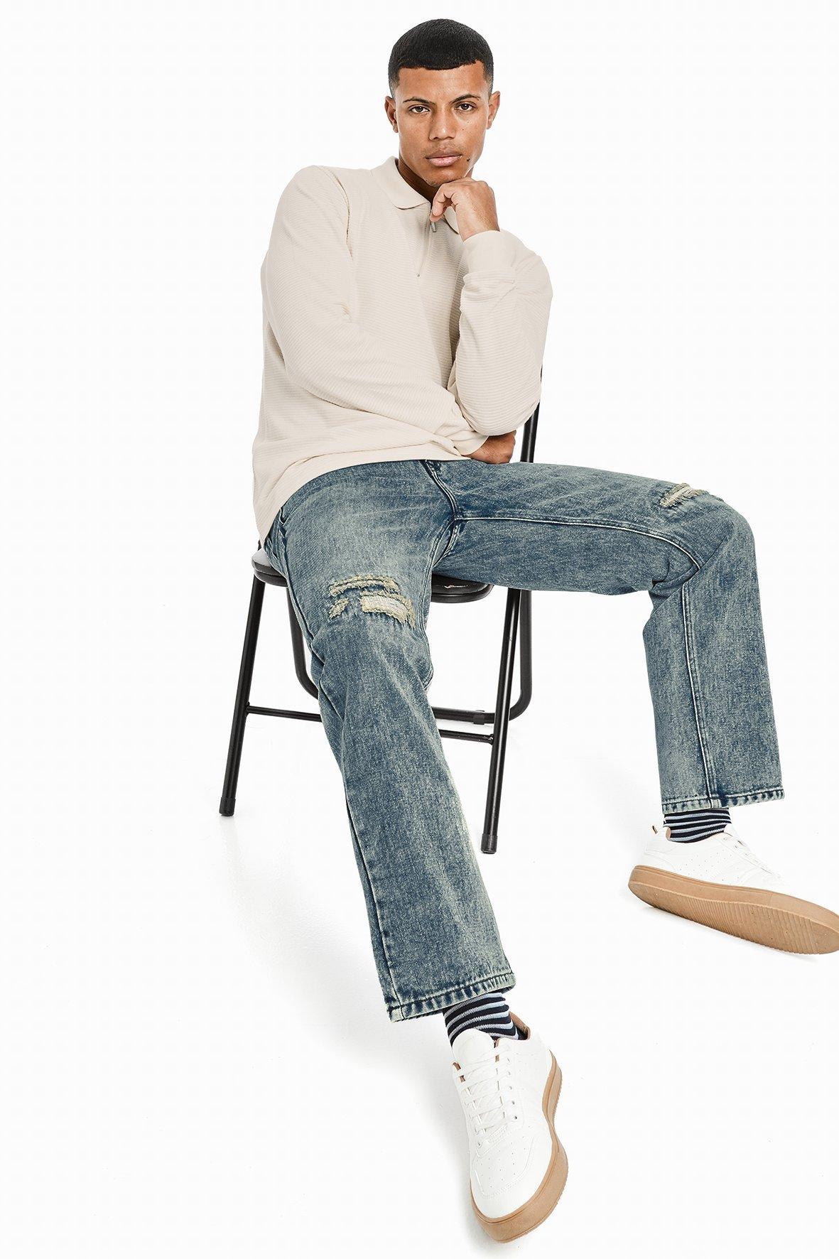 Authentic Slim Straight 1by Denim Black