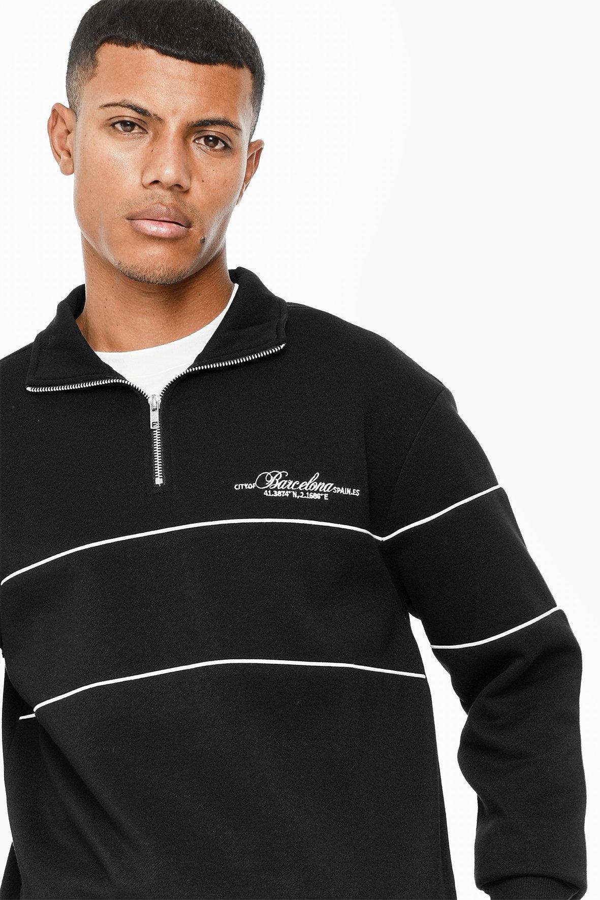 Quarter Zip Sweat Top