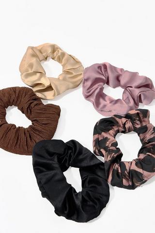 5 Pack Scrunchies