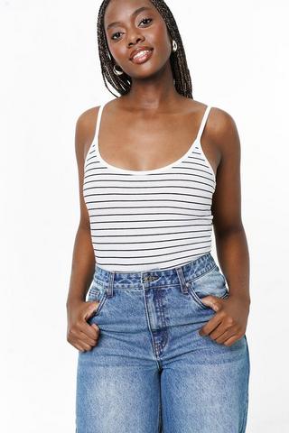 Seamless Stripe Cami Top