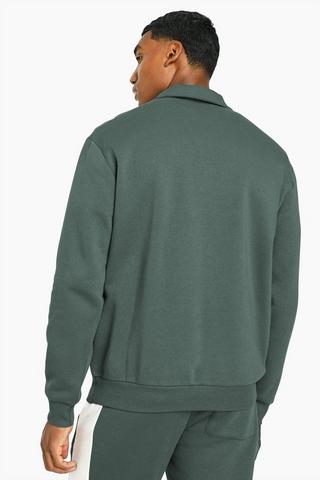 Quarter Zip Sweat Top