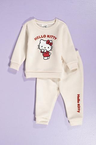 Hello Kitty Sweat Top And Joggers Set