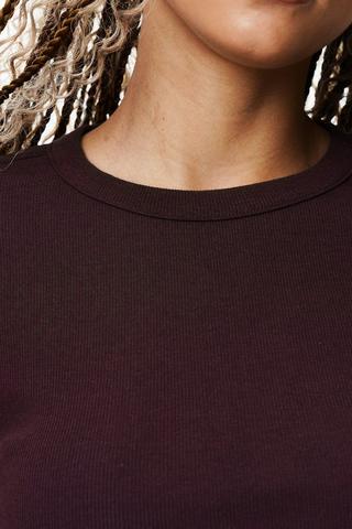 Ribbed Long Sleeve Top