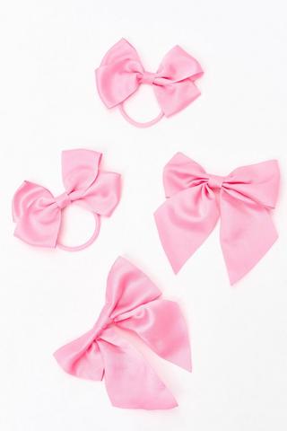 Bow Hair Accessory Set