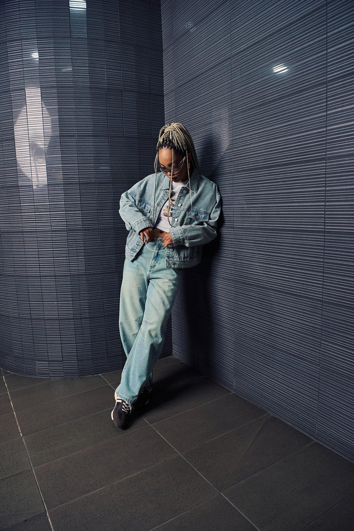 Vintage Wash Barrel Denim