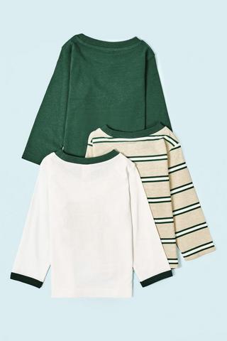 3 Pack Long Sleeve T-Shirts