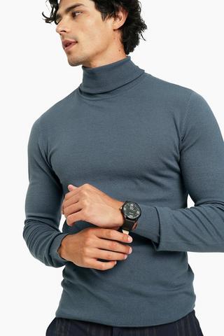 Polo Neck Top