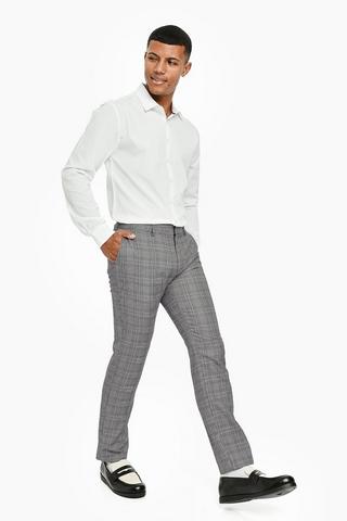 Smart Check Pants