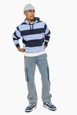 Straight Cargo Denim