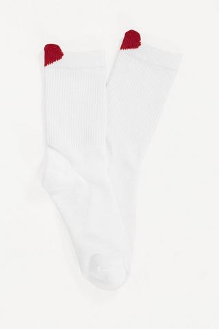 Heart Anklet Socks