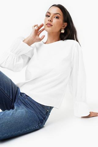 Tie Back Blouse