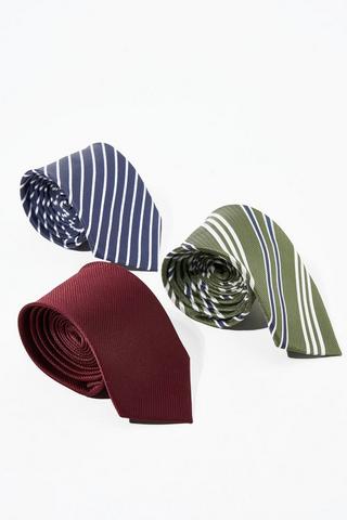 3 Pack Ties