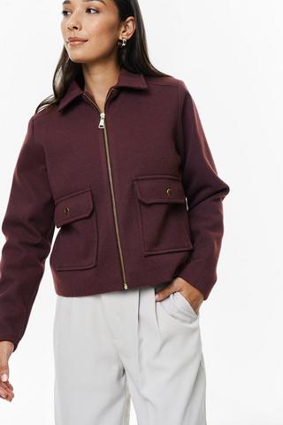 Melton Harrington Jacket