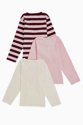 3 Pack Long Sleeve Tops
