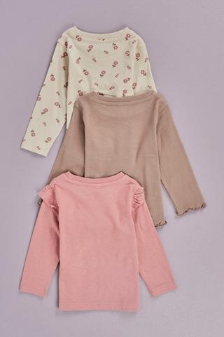 3 Pack Long Sleeve Tops