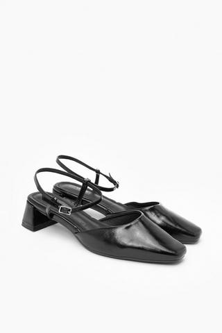 Ankle Strap Block Heel