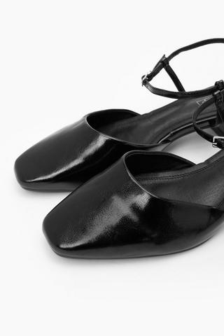 Ankle Strap Block Heel