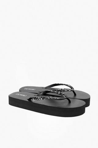 Glitter Platform Slop