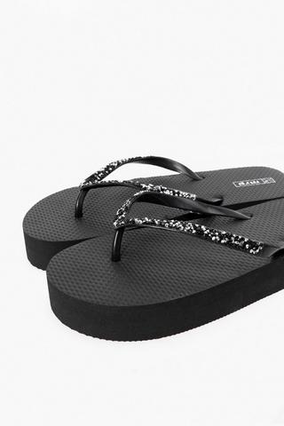 Glitter Platform Slop