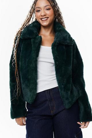Faux Fur Jacket