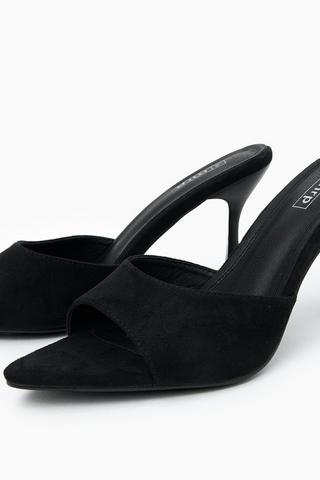 Suede Stiletto Heel