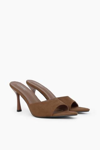 Suede Stiletto Heel