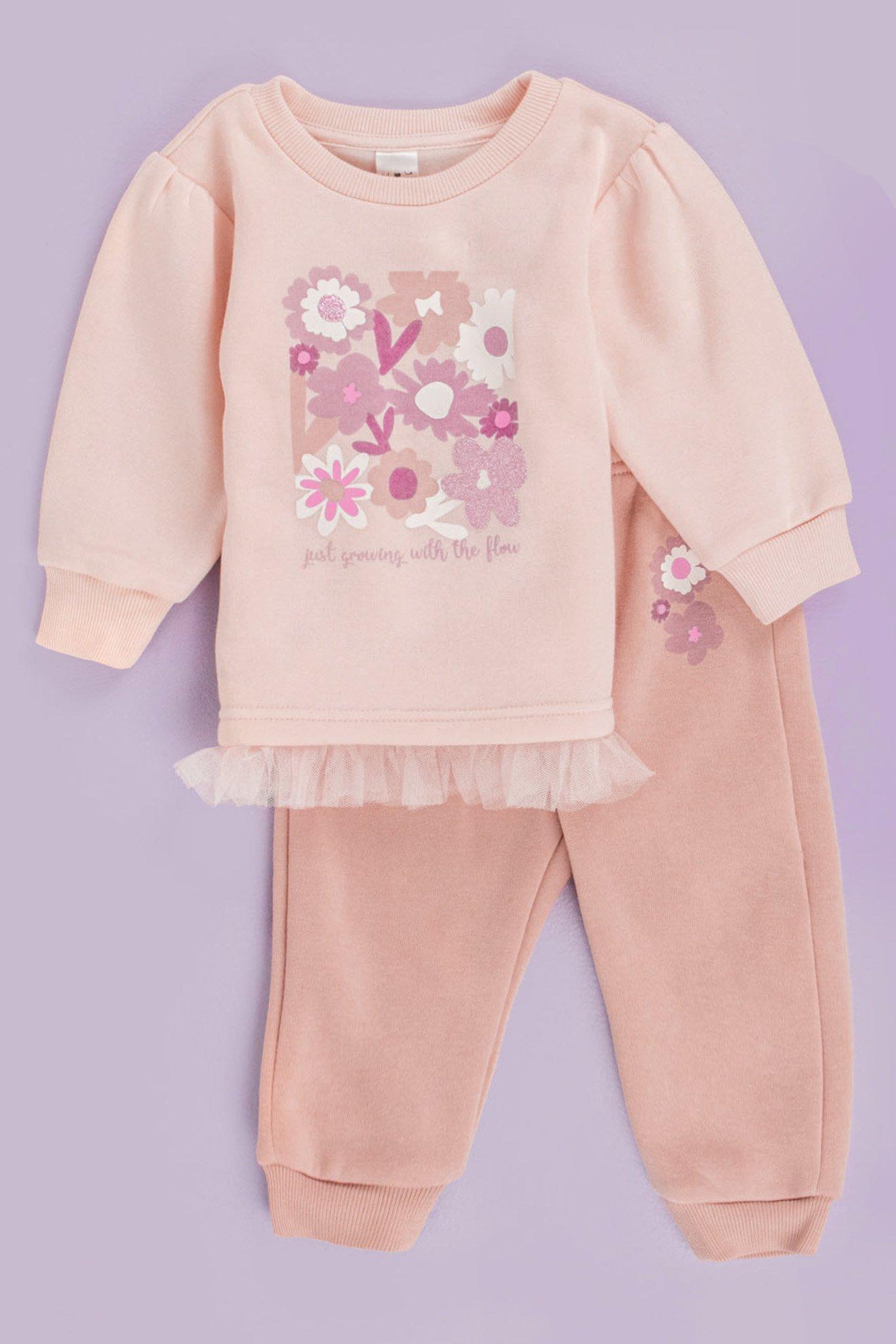 Flower Jogger & Top Set