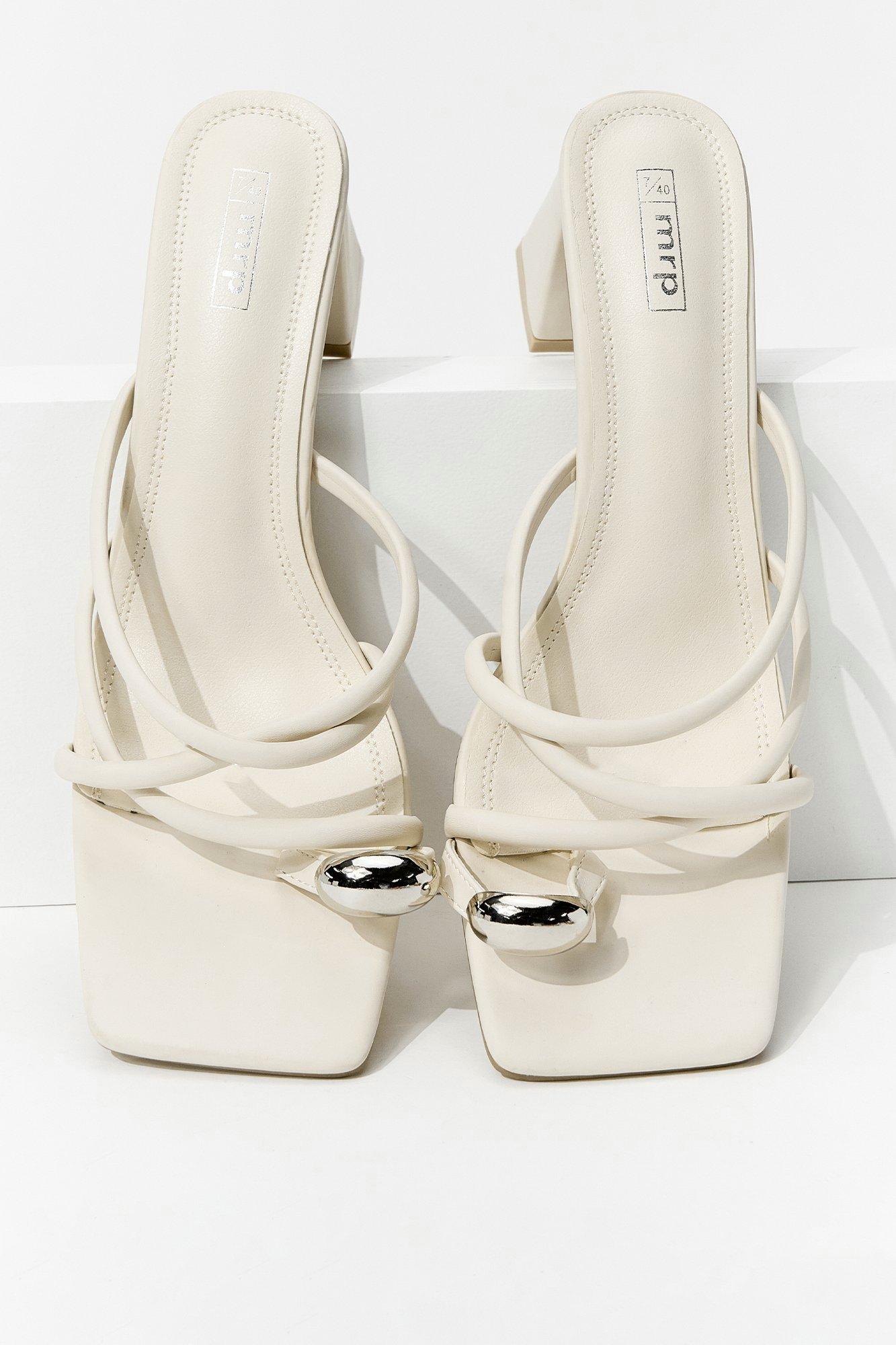 Multi Strap Block Heel