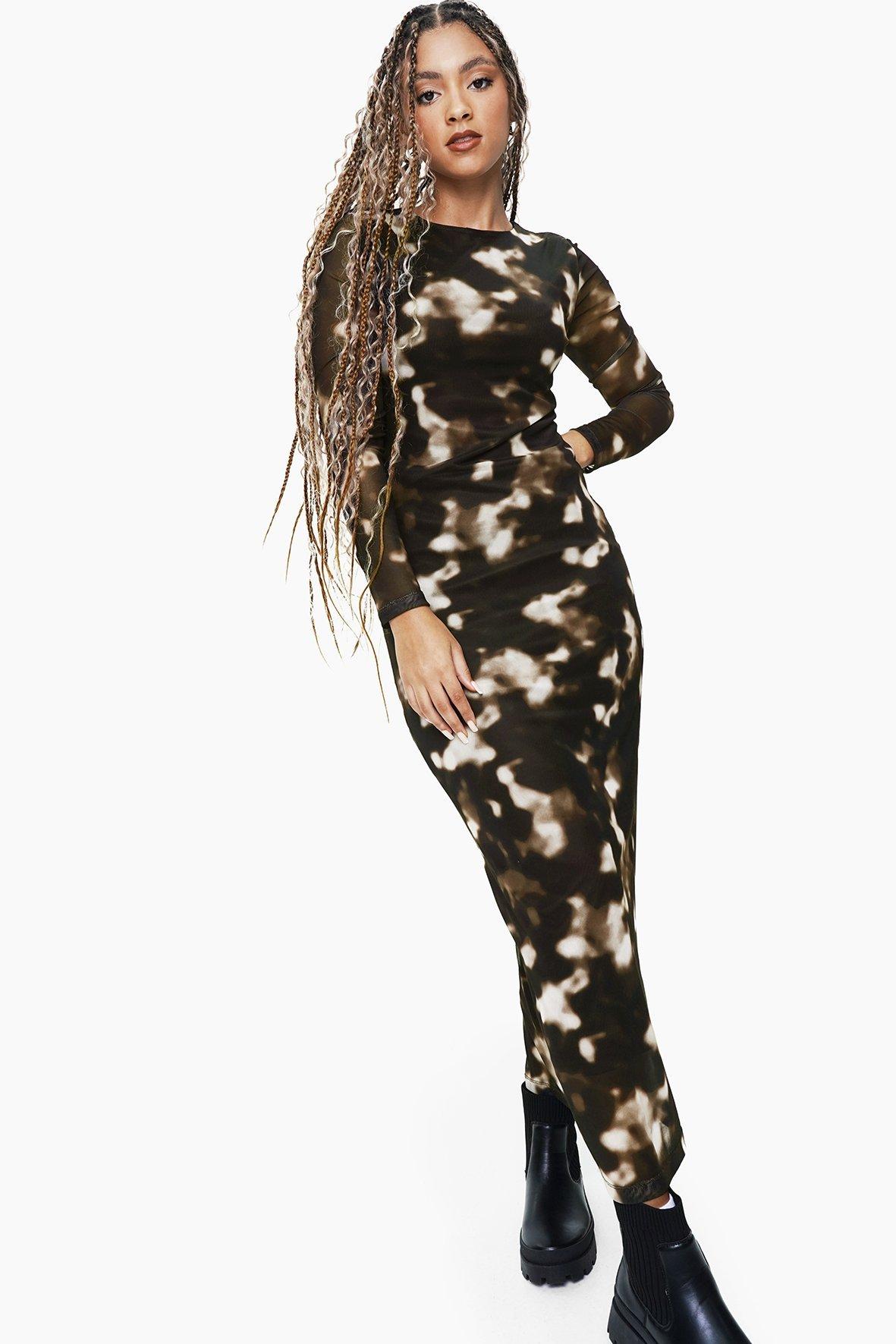 Eliza Mesh Bodycon Mini Dress main image 1