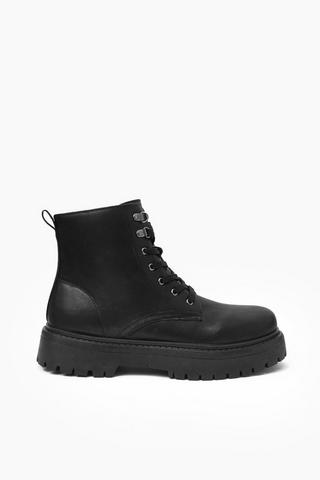 Chunky Lace Up Boot