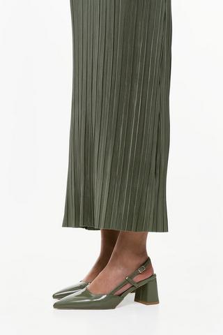 Ankle Strap Block Heel