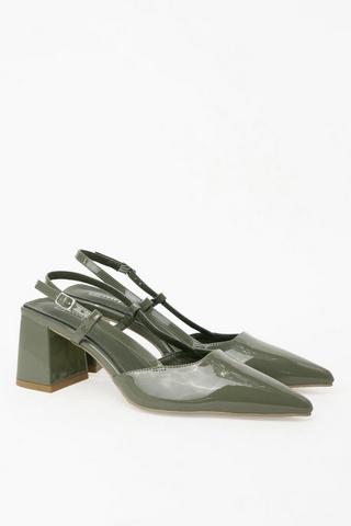 Ankle Strap Block Heel