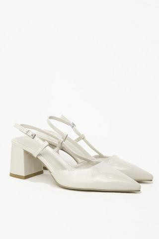Slingback Block Heel