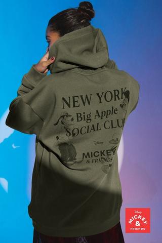 Mickey Mouse And Friends Oversized Hoodie