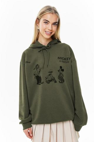 Mickey Mouse And Friends Oversized Hoodie