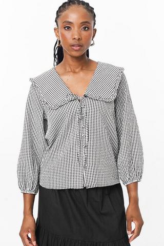 Tie Front Blouse