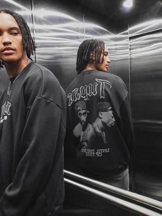 Tupac Sweat Top