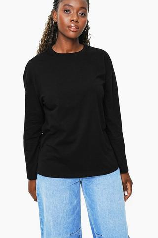 Slouchy Long Sleeve Top