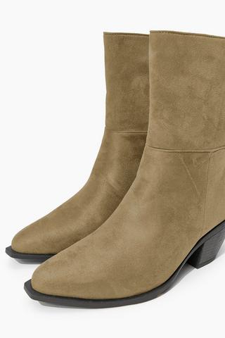 Suede Ankle Boot