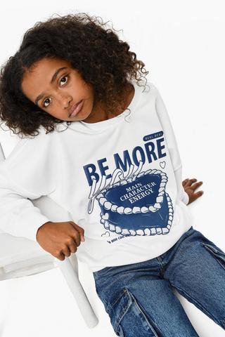 Oversized Sweat Top