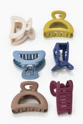 6 Pack Mini Hair Claw