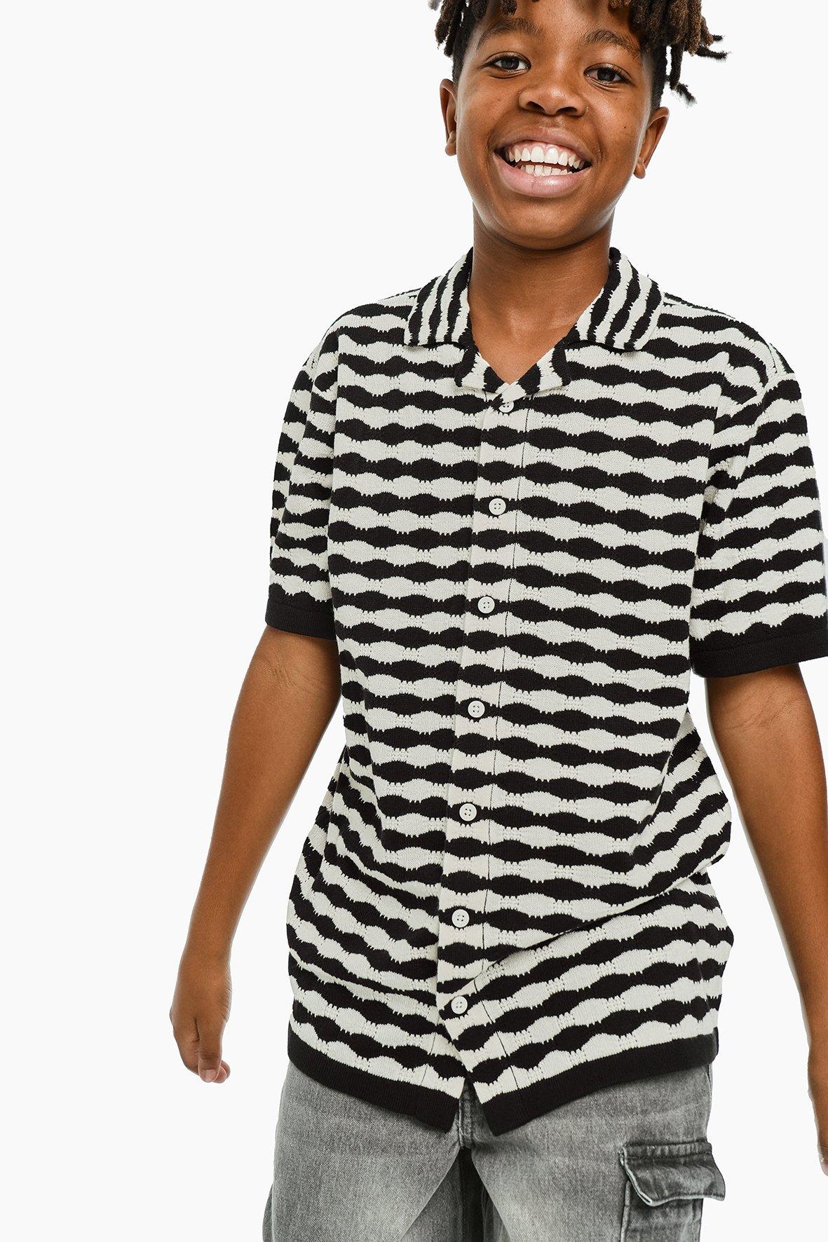 Across Knit Shirt main image 1